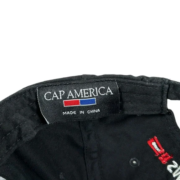 Vintage Impax Hammers & Bits Smith Bits Black Adjustable Strapback Hat - Picture 5 of 5